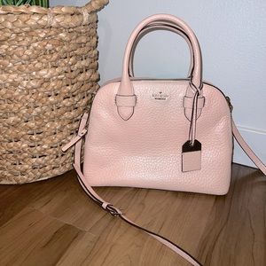 Kate Spade Light Pink Leather Shoulder Bag